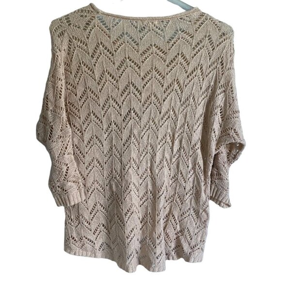 Kirra High Low Beige Pullover Sweater XS - Picture 5 of 9
